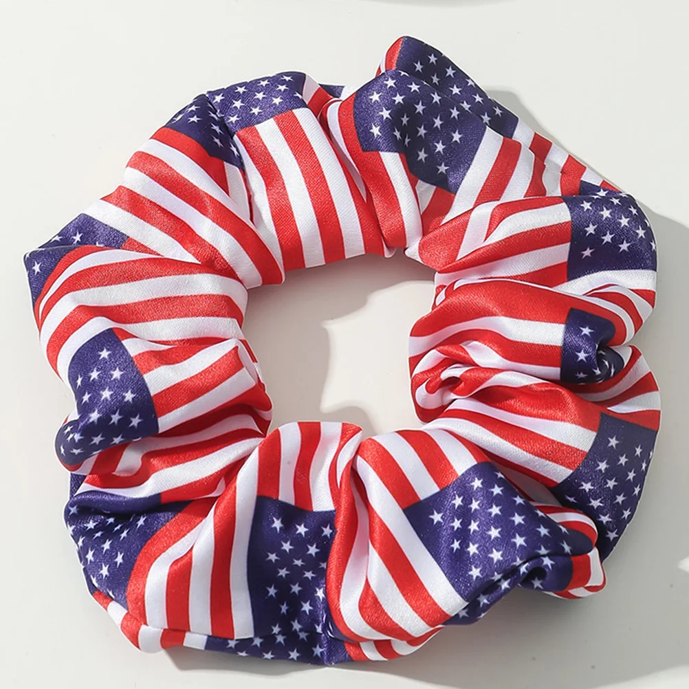 

Independence Day Headband Hair Scrunchies USA Flag Accessories Decorate Cosplay Party Headbands Fabric Hoops