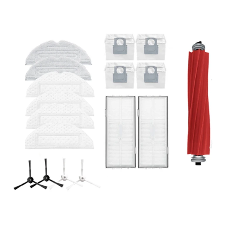 

1Set For Roborock G10S/G10S PRO Robot Sweeper S7 Maxv Ultra Accessories Main Brush Side Brush Filter Dust Bag