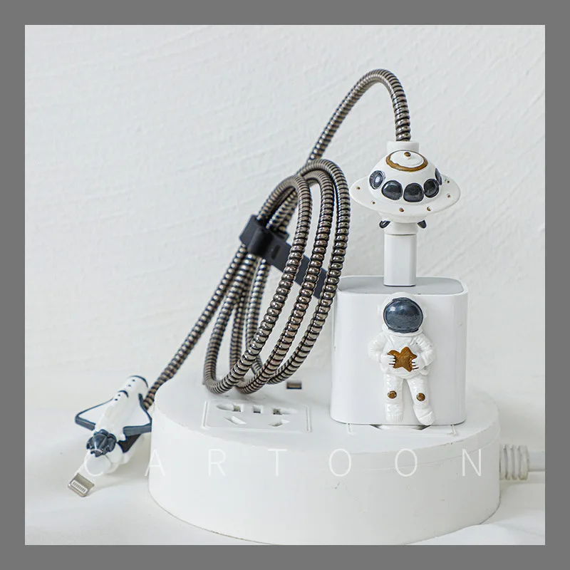 Новый аксессуар для кабеля в виде животного 18/20 Вт USB-штекер зарядного устройства