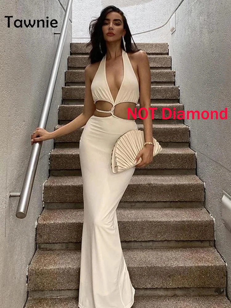 Женское платье без бретелек Tawnie летнее ажурное средней длины Клубные костюмы с