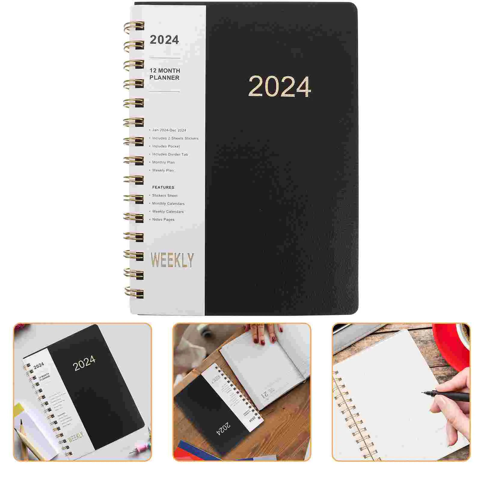 

Office Accessory Notepad Calendar Book Planner Notebook Paper Weekly Agenda Time Management Students
