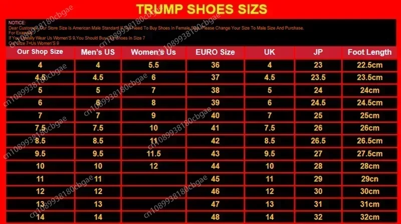 2024 Trump Shoes MAGA NEVER SURRENDER Низкие кроссовки белого черного золотого цвета спортивная