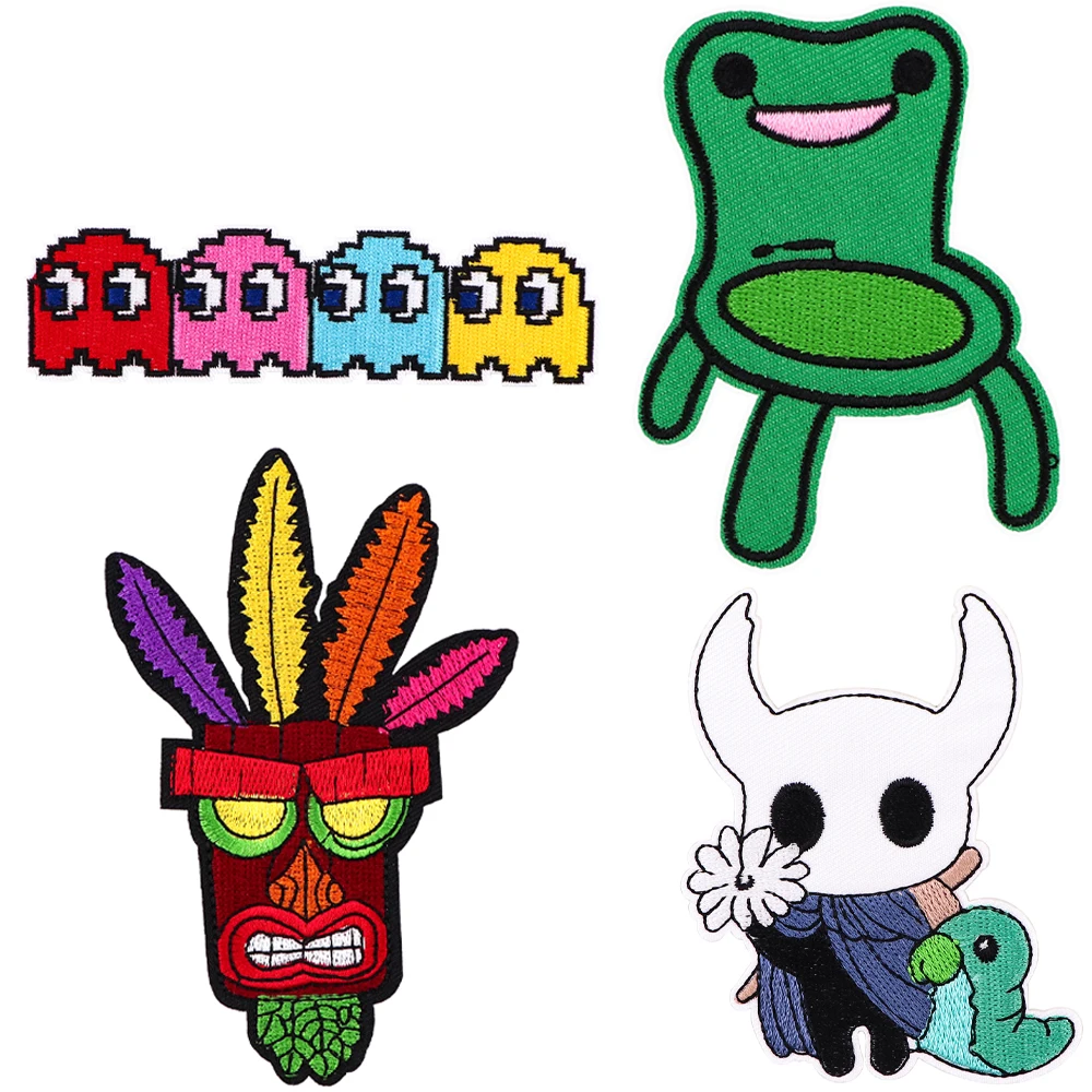 

Funny Game Manga Badges DIY Patch for Clothing Backpack T-shirt Cute Cartoon Decorative Fashion Accessories Wholesale