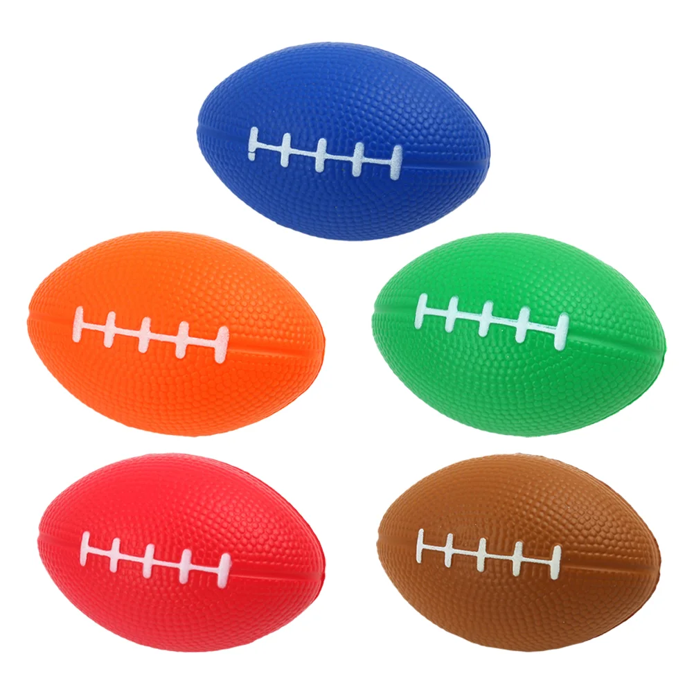 

Balls Kidsfoam Sports Mini Football Table Set Sponge Bouncy Bag Gift Fillers Slow Toysecompression Squeezing Party Favor Rugby