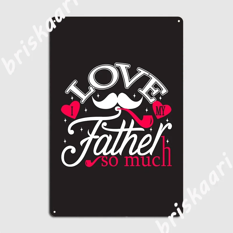 

Металлические знаки Love Father создают домашний клуб, оловянные плакаты