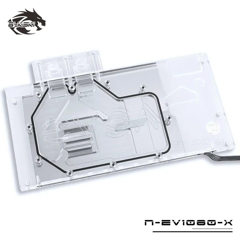 Водяной блок Bykski для EVGA GTX1080/1070 FTW/GTX1070 Ti FTW Ultra GAMING/полная крышка медный радиатора