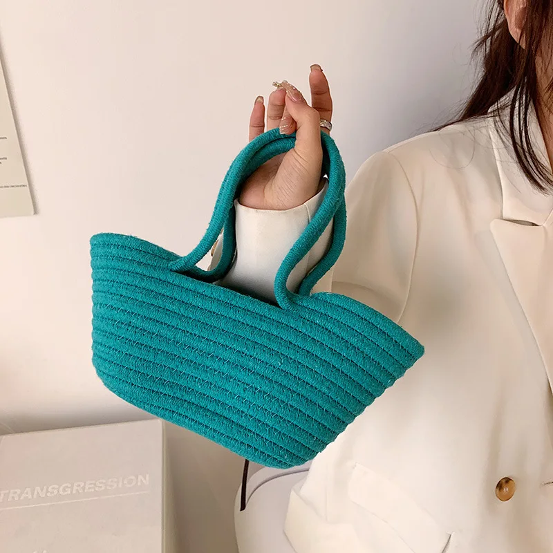 Модная женская сумка для подмышек Большая вместительная корзина на плечо Ретро