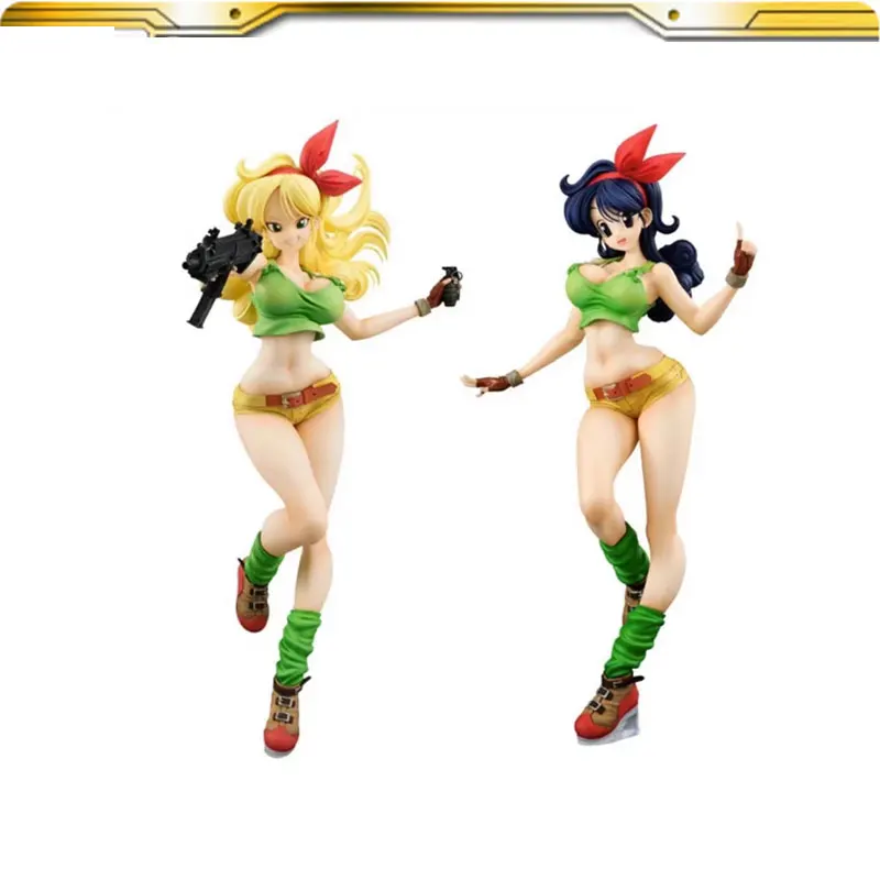 

Anime Dragon Ball Lunch Beautiful Girl PVC Action Figures Launch Model Ornament Model Toy Decoration Kids Birthday Gifts 19c'm