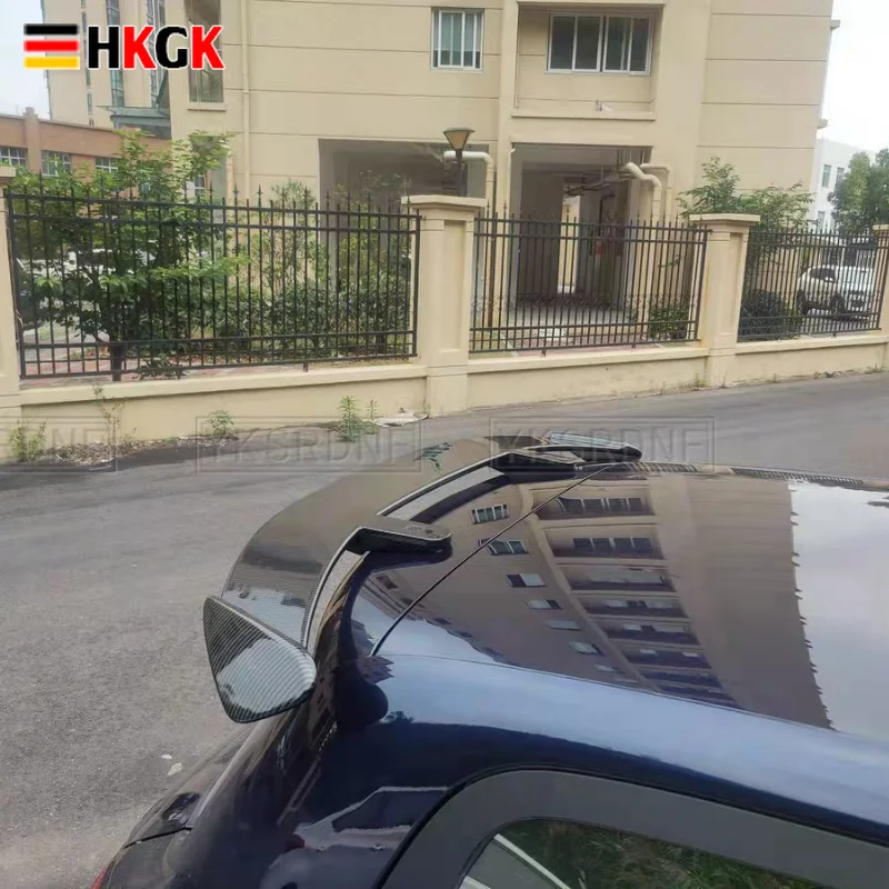 

Универсальный автомобильный спойлер, подходит для Q1 Q2 W176 W177 I30 I20 из АБС-пластика, для гоночных седанов, задних крыльев автомобиля, черный пус...