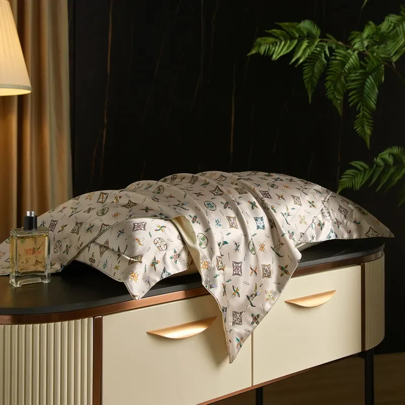 

Наволочка Lan duo mao из шелка и льняного волокна