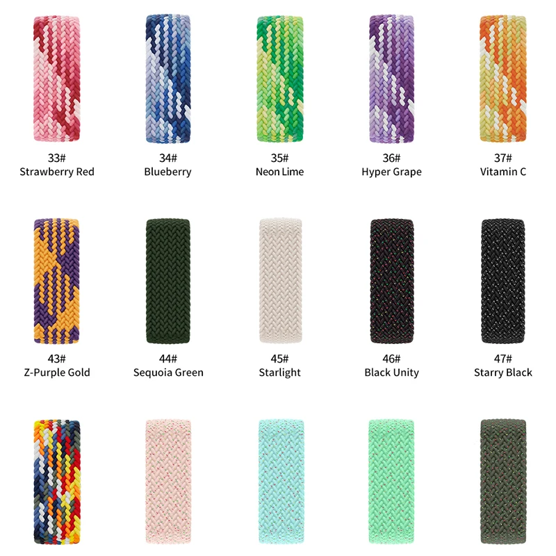 

Braided Solo Loop For Apple Watch band 45mm 44mm 40mm 49mm 41mm 38mm 42mm Nylon bracelet iwatch Ultra series 7 8 se 3 5 6 strap