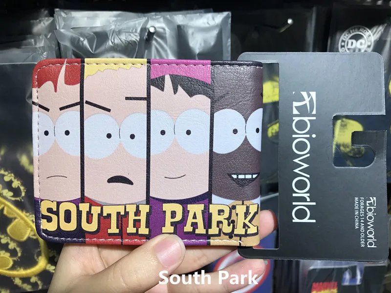 Фото Сувениры South Park, зажим для крайней плоти, кошелек из ПУ, аниме для молодежи (мужчин и женщин), атрибутика South Park, подарки на день рождения №3