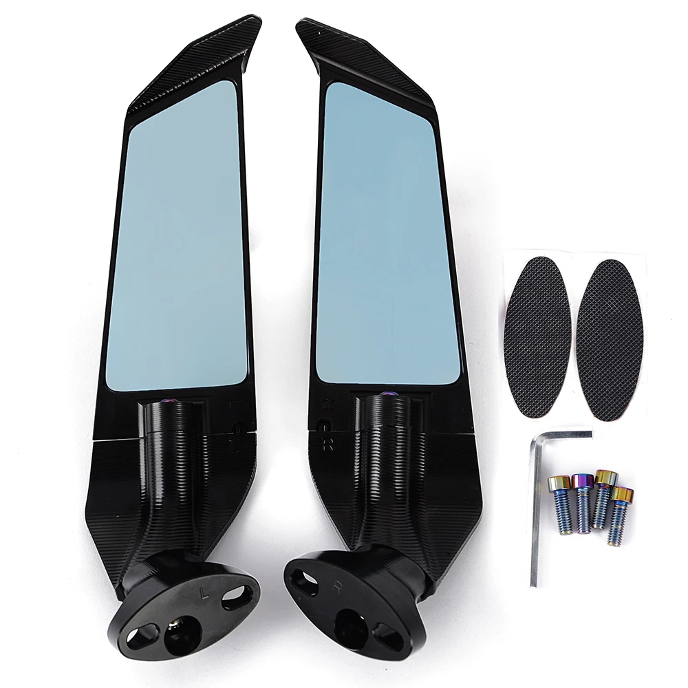 

Мотоциклетные зеркала, модифицированное ветрокрыло, регулируемое вращающееся зеркало заднего вида для Kawasaki Ninja 1000SX ZX 14R 10R 6R 125 250R ER6F