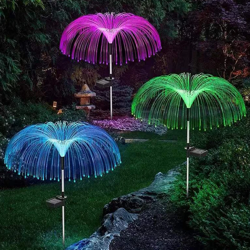 

Solar Led Jellyfish Lamp 7 Color Waterproof Christmas Lights Outdoor Solar Lights Garden Patio Decoration Pathway Flowers Light