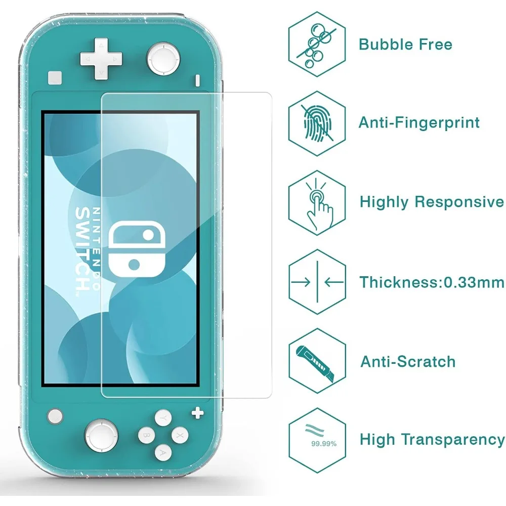 Защитный чехол для Nintendo Switch Lite с 6 чехлами больших пальцев