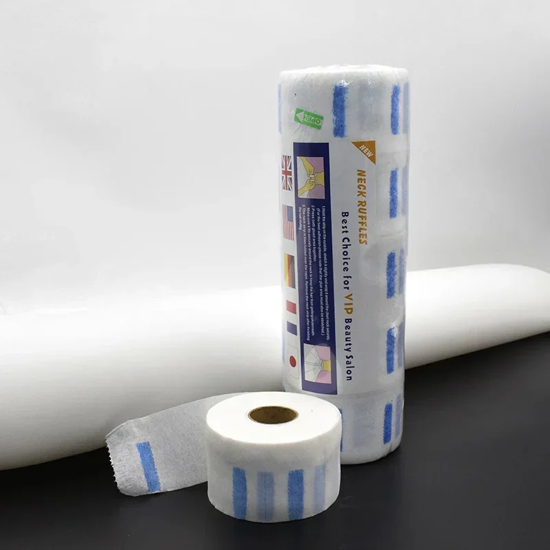 100 шт. одноразовые 1 рулонные аксессуары для стрижки волос бумага шеи