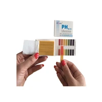 80stripspack professional 1 14 ph litmus paper ph test strips water cosmetics soil acidity test strips with control card