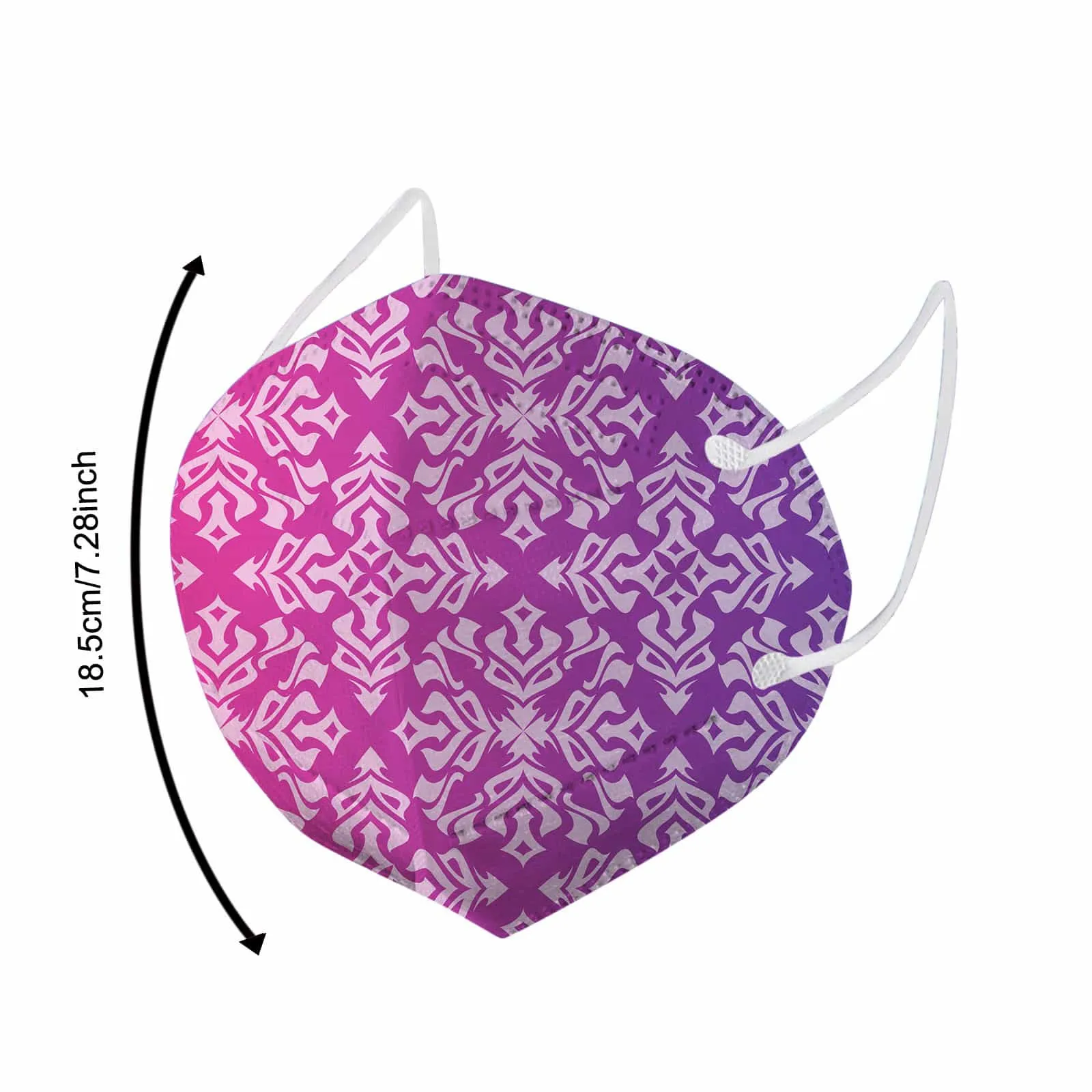 Adult 10pc 5-layer High-density Mask Pm2.5 Wind And Mist Pollution Protection Filter Three-layer Proof Face Halloween Cosplay |