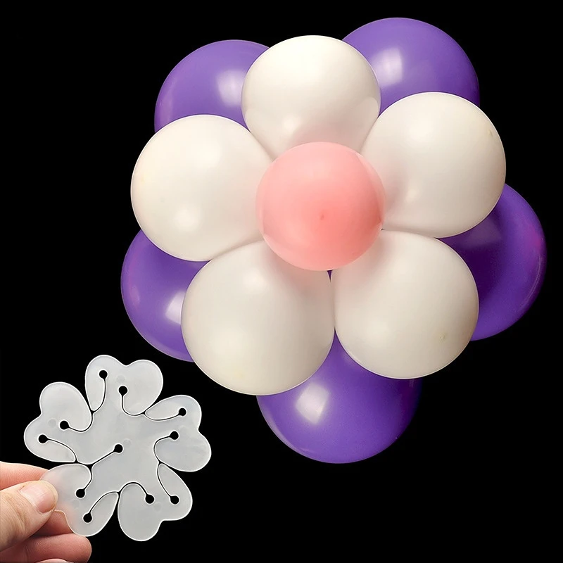 

5pcs Flower Balloons Decoration Accessories Plum Clip Practical Birthday wedding party Plastic Clip Globos balloon NEW