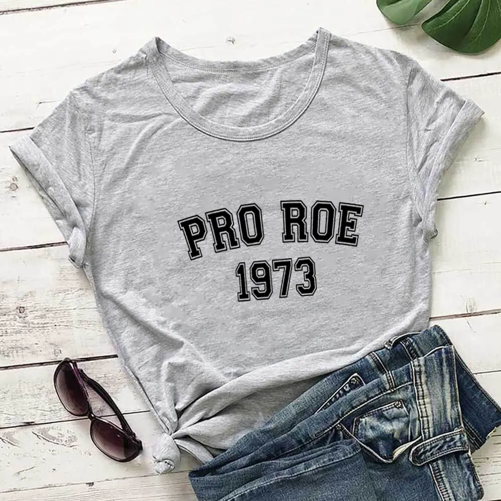 Фото Рубашка Pro Choice My Body My Choice, рубашка 100%, Женская забавная Летняя Повседневная рубашка с коротким рукавом, футболка-активист №2