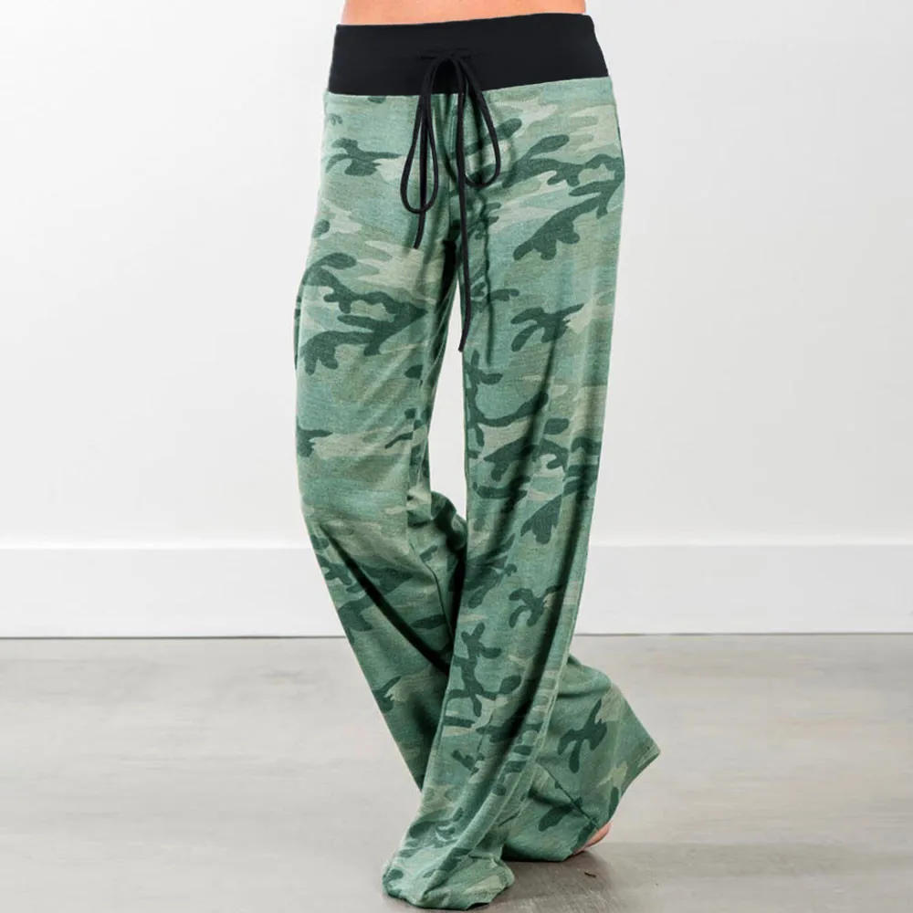 

2022 Plus Size Jogging Women's Pants Sports Pants Women's Wide-leg Pants High-waist Pants Loose Sweat Shirt Casual Long Section