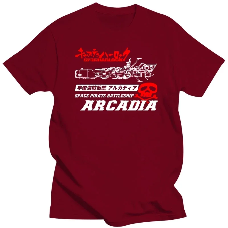 Футболка Albator Captain Harlock Space ARCADIA S M L XL 2XL 3XL(2)