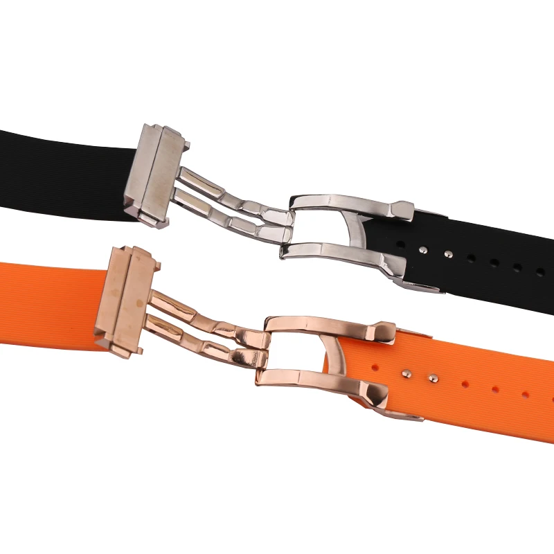 Watch Accessories 25 * mm 19 mm Natural Silicone Watch Strap For Hublot Strap Men's and Women's Watch Strap
