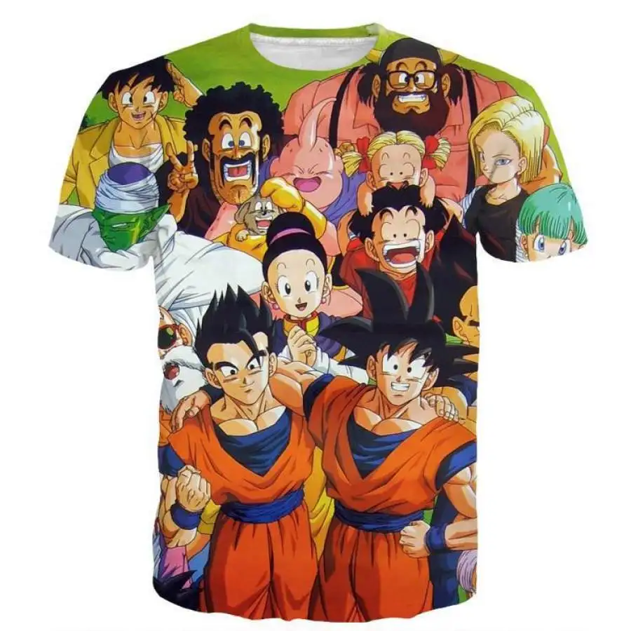 Bandai Dragon Ball Own Your Future Trunks T Shirt Manga Cotton Men T-Shirt Oversized Print Tee Classic |
