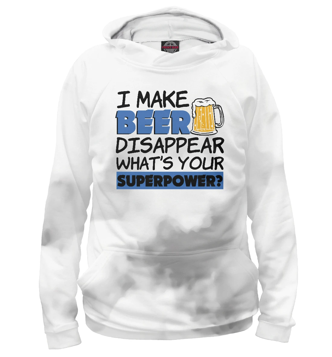 Худи толстовка I Make Beer Disappear Пиво |