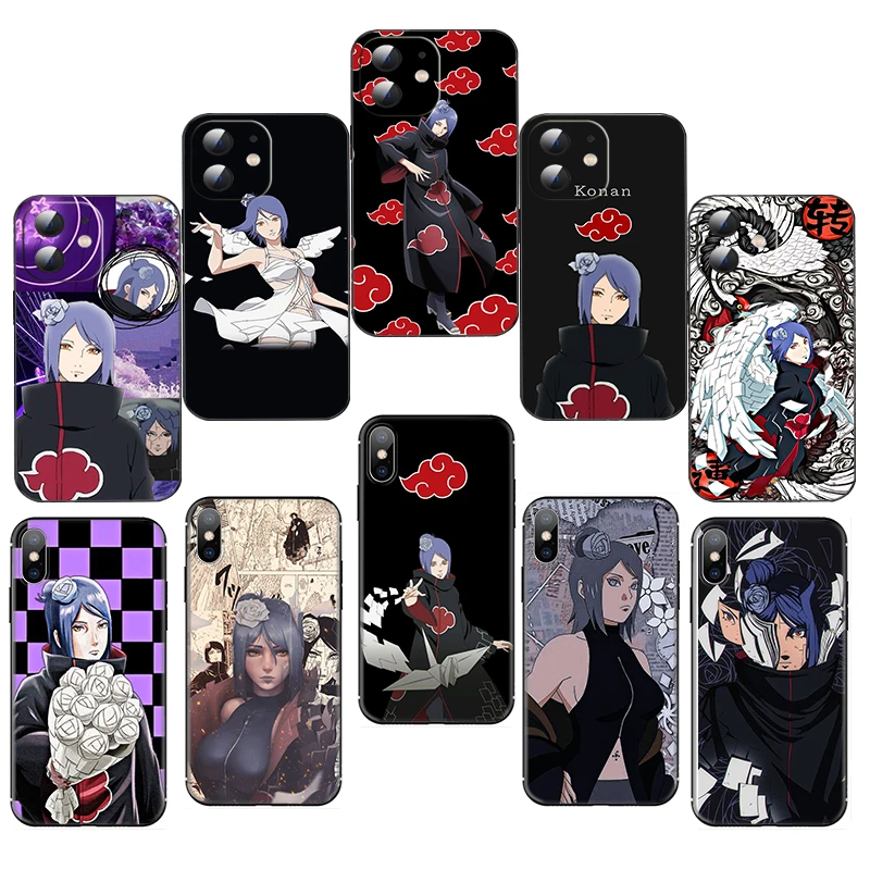 Мягкий силиконовый чехол MM79 konan Anime Girl для Samsung Galaxy J6 A6 A7 A8 PLUS 2018 A9 M20 M30 M30S M31 M51 Caver