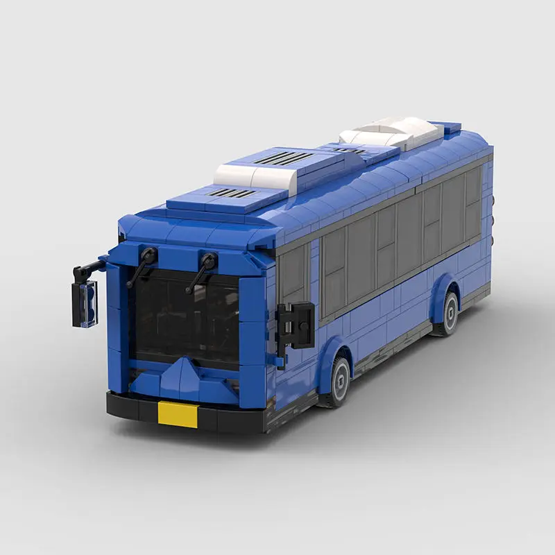 

Городские автобусы, автобусы, Моки, совместимые с небольшими штанинами, детские строительные блоки, игрушки, головоломки, образовательные сборные игрушки