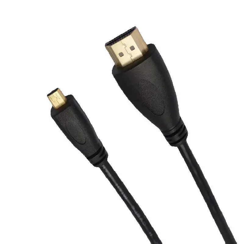 Фото 10-метровый позолоченный кабель Micro HDMI для HDTV, PS3, XBOX, ПК, камеры — доступны различные длины, включая 0,3 м, 1 м, 1,5 м, 2 м, 3 м №1