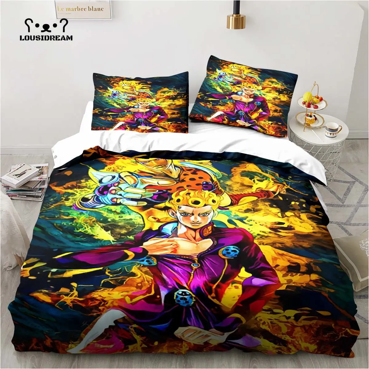 

Комплект постельного белья из микрофибры или полиэстера с пододеяльником