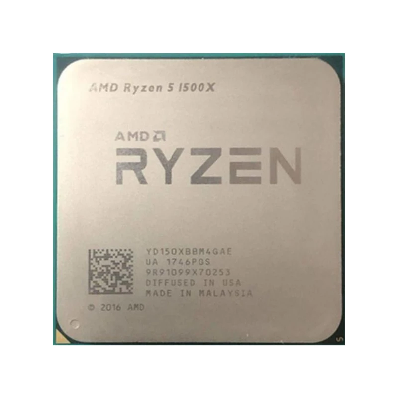 Amd Ryzen 1500x r5 1500x 3.5 Ghz Quad-core Processador Cpu de Oito Núcleos l3 = 16m 65w Yd150xbbm4zie Soquete Am4