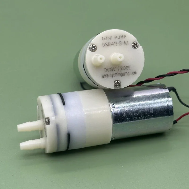 Фото Миниатюрный самовсасывающий диафрагменный насос DSB413-B-6A DC 5V 6V 8V с двигателем 370 для дозирующих машин и DIY-проектов №4