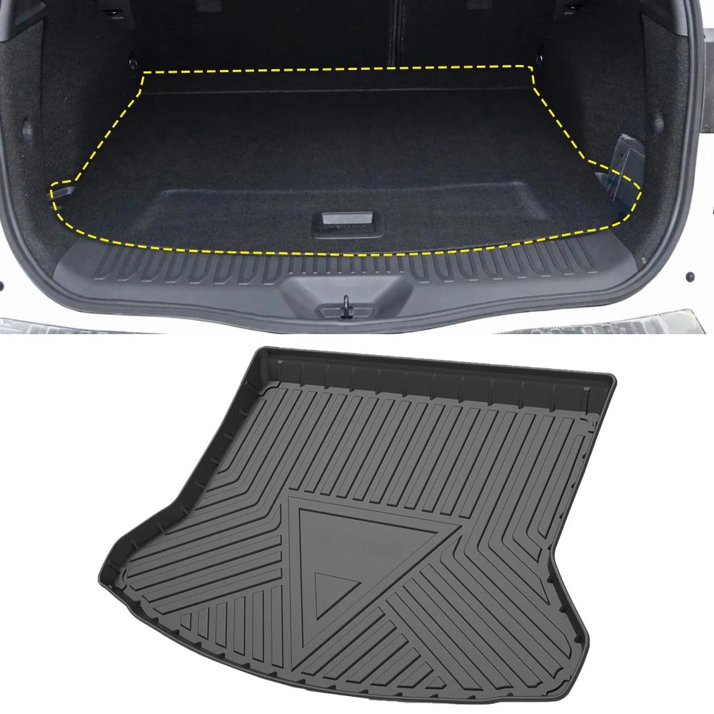 

For Renault Koleos HC 2016-2021 Auto Car Cargo Liner All-Weather TPE Non-slip Trunk Mats Boot Tray Carpet Interior Accessories