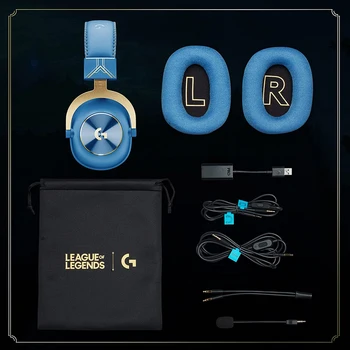 Logitech G PRO X Gaming Headset with Mic Wired Over-Ear DTS Headphone 7.1 5