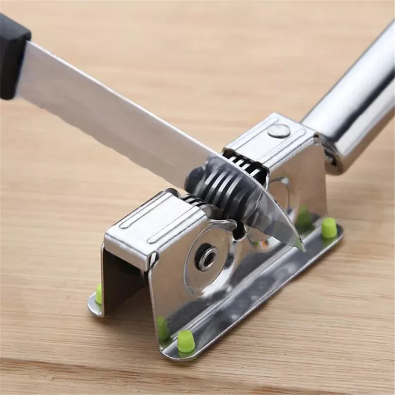 

2022New Knife Sharpener Sharpening Tool Easy And Safe To Sharpens Kitchen Chef Knives Sharpening Household Knife Sharpeners Kitc