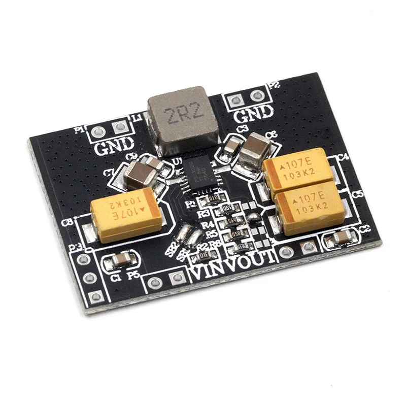 

TPS63020 Power Supply Module Low Ripple Automatic Step Up Step Down Buck-boost Board Module 2.5V 3.3V 4.2V 5V Lithium Battery