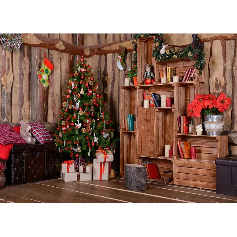 Рождественский фон для фотосъемки