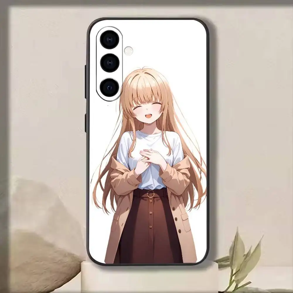Фото Чехол для телефона Anime-M-Mahiru S-Shiina-F-Fujimiya для Samsung Galaxy A73, A72, A71, A70, A53, A52, A51, мягкий силиконовый черный чехол №3