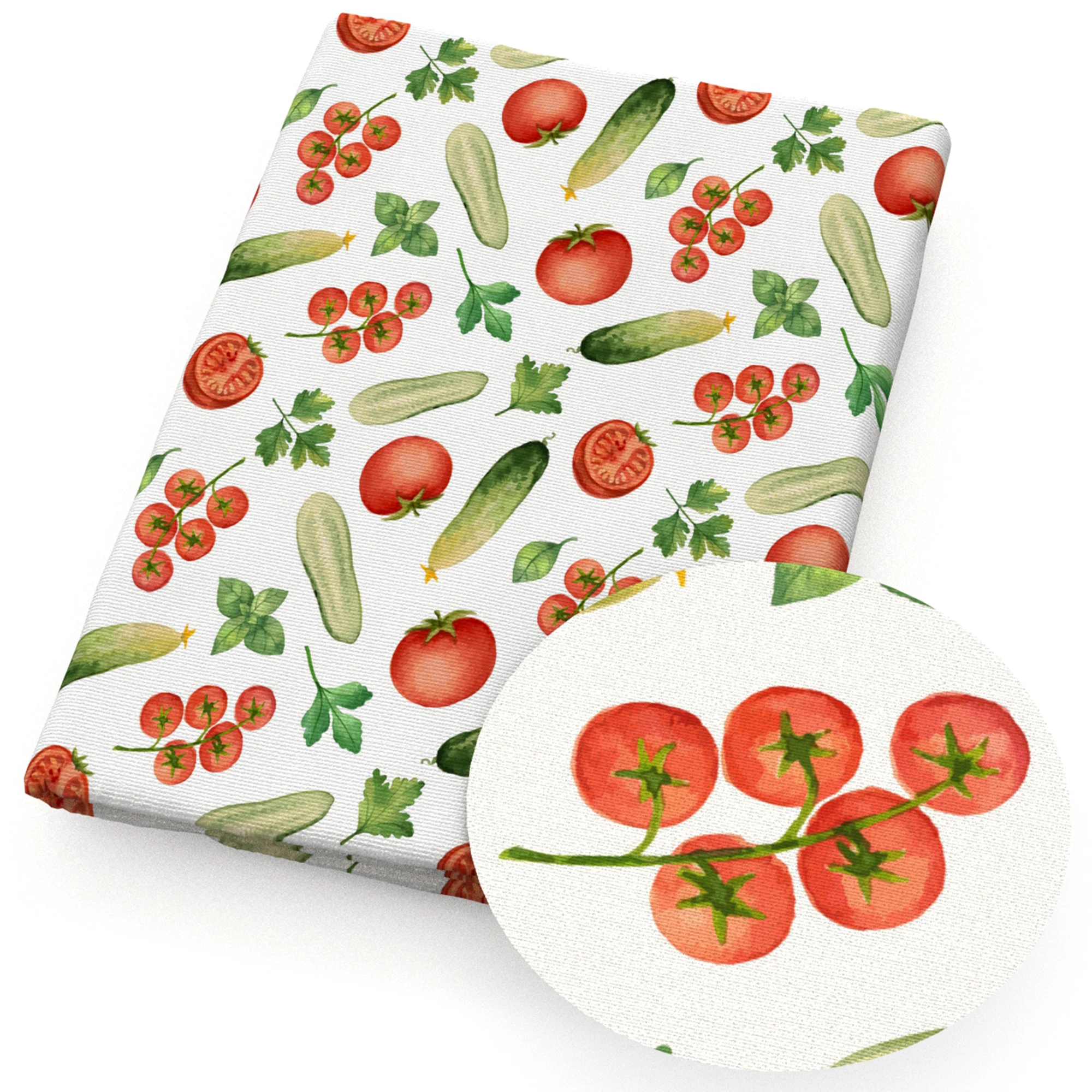 50*145 см лоскутный перец чили овощи полиэфирная хлопковая ткань шитье рукоделие