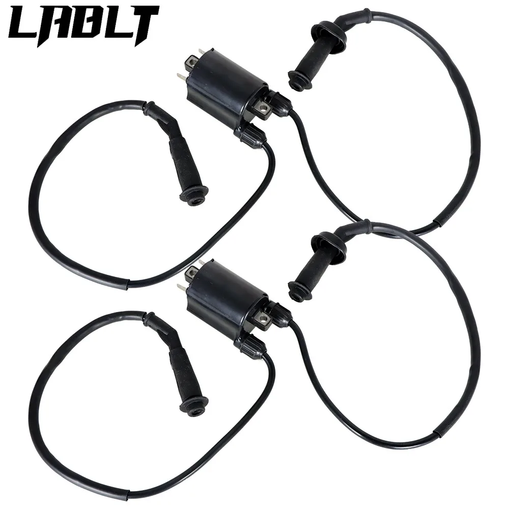 

Fit For HONDA Shadow 1100 VT1100 87-07 2 sets of Ignition Coil & Spark Plug Cap