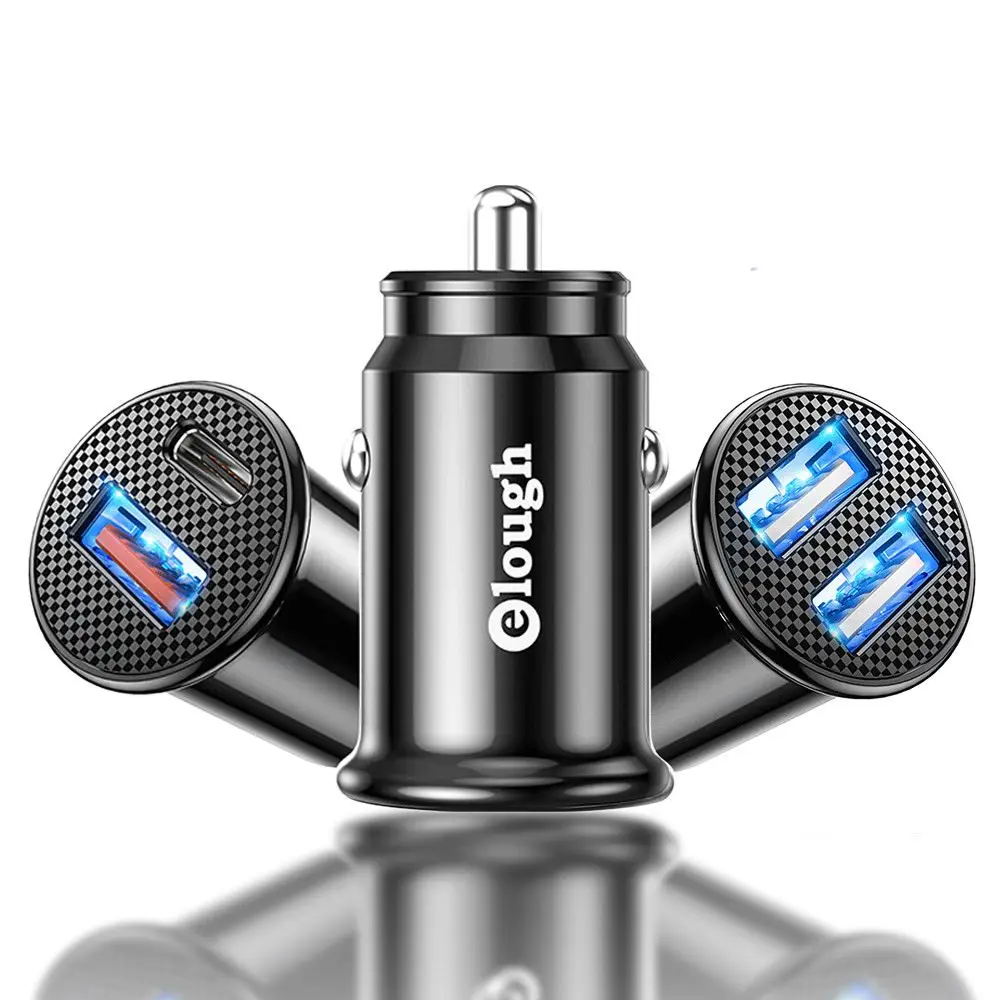 40 Вт 2 порта USB PD автомобильное зарядное устройство адаптер 20 Вт USB-C PD 18 Вт QC3.0 поддержка SCP FCP AFC Быстрая зарядка для 12 13 14 Pro 14 смартфона