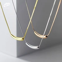 temperament elegant color design trend necklace creative simple geometry pendant clavicle chain woman jewelry