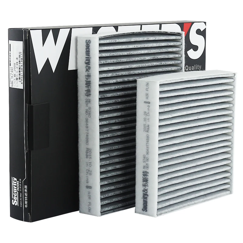 Для CITROEN C3 2 3 C4 CACTUS 1 5 6 DS3 SA _ Peugeot 2008 207 207SW 208 MK9740 фильтр для салона с активированным