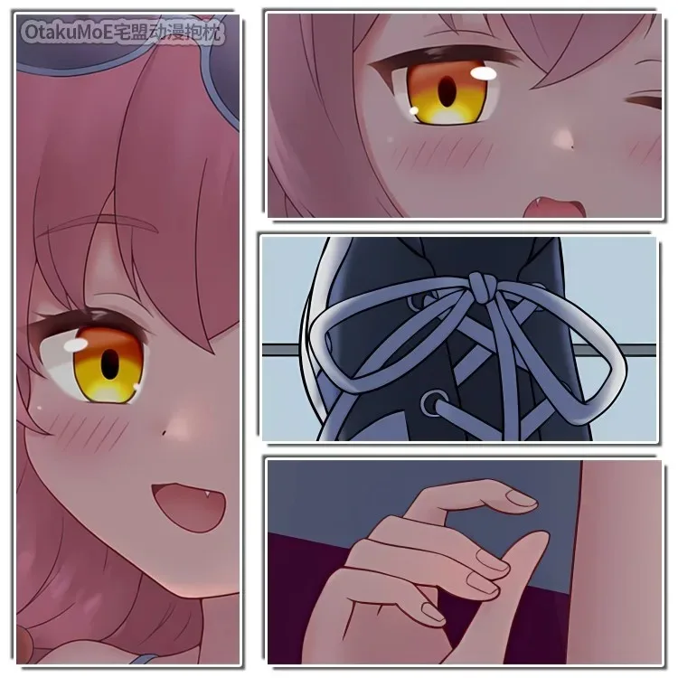 Аниме игра Genshin Impact Ganyu тема Косплей длинная подушка для дакимакура с рисунком