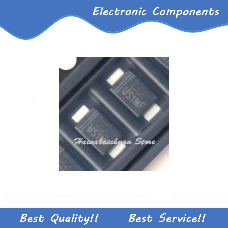 

100 шт./партия, US1MF SMAF 1000 В/1 А, новая и оригинальная фотография