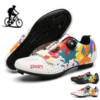 2022 cycling sneaker mtb shoes men sports dirt road bike speed racing boots women bicycle shoes unisex mountain bike footwears