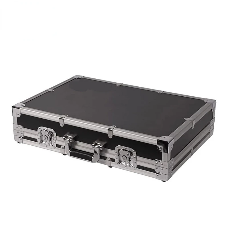 

Black Pedal Board Heavy Duty Aluminum Guitar Effects Pedals Flight Case